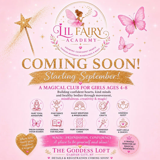 Lil Fairy Academy - Weekly Wellness Club for Girls (Ages 4-8)