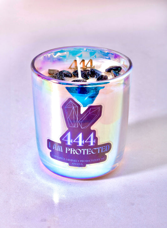 I Am Protected 444 Candle