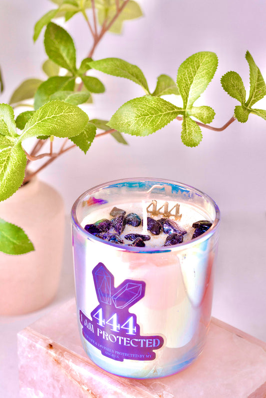 I Am Protected 444 Candle