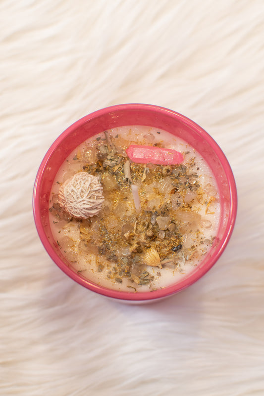 Booked, Busy and Blessed Candle