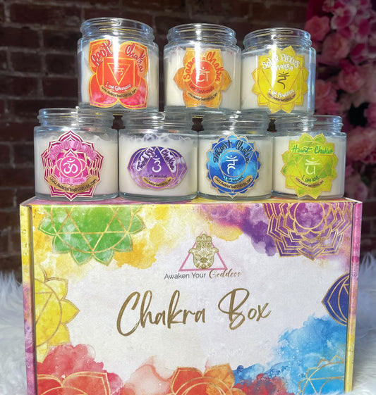 Mini Chakra Candles