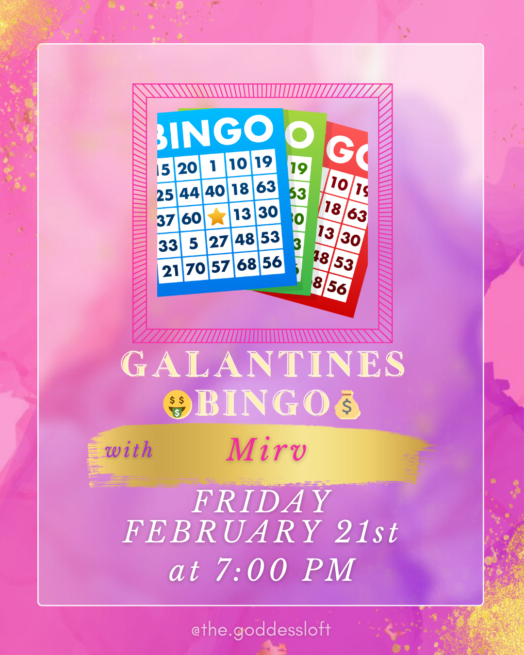 Galantines 💰BINGO💰