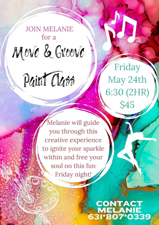 Move & Groove Paint Class with Melanie