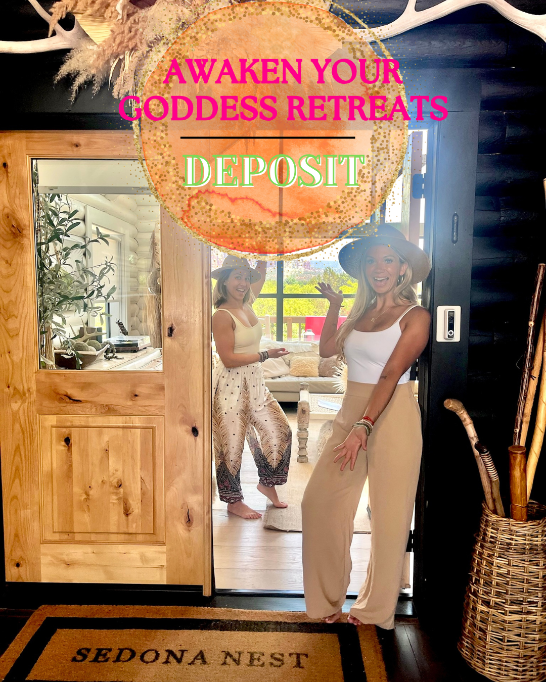 Awaken your Goddess Retreats ($500 Deposit)
