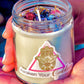 Customizable Manifesting Crystal Candle